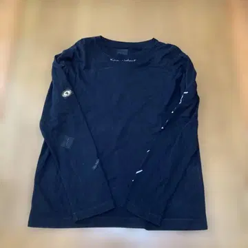 Karl + Helmut 블랙 긴팔 티셔츠