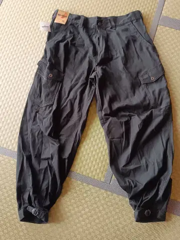 블랙 카고 팬츠 5L 사이즈
