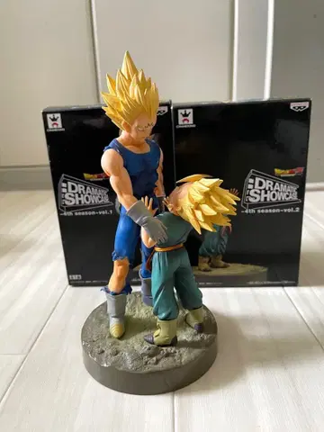 드래곤볼 Z DRAMATIC SHOWCASE 베지터 & 트렁크 세트