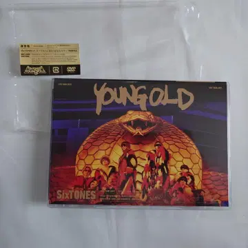SixTONES YOUNG GOLD DVD 일반 버전 2장