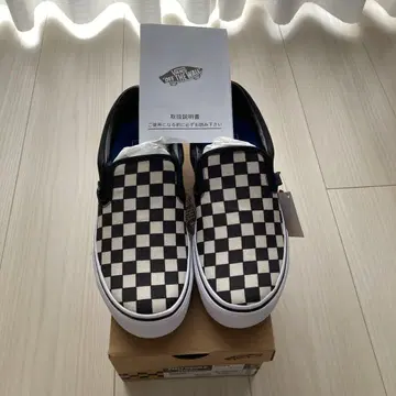 VANS 슬립온 블랙 화이트