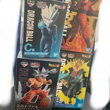 미개봉 4개 드래곤볼 제일복권 C상 초사이어인 2 손오반