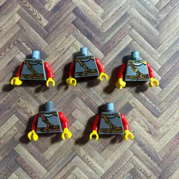 LEGO 킹덤 병사 토르소 마네킹 5개