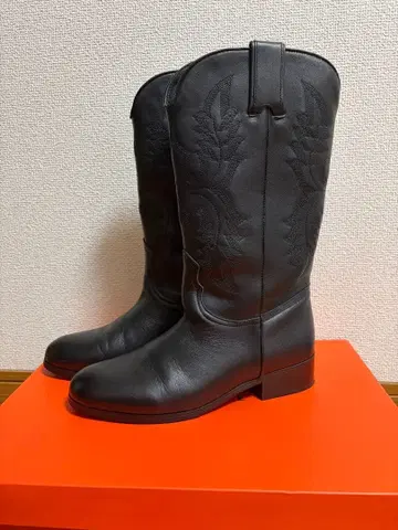 레메 REMME 웨스턴 롱 부츠 스픽 앤 스팬