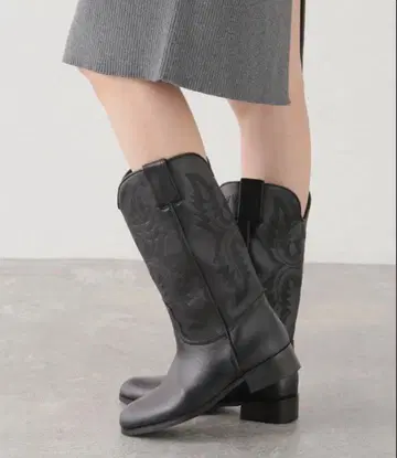 레메 REMME 웨스턴 부츠 롱 부츠