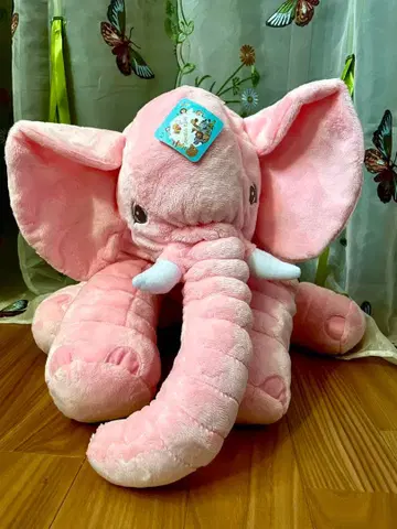 핑크 코끼리 봉제 인형 빅