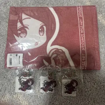 아카바네 요코 DMM 스크래치 WALL ART 타월 아크릴 키링