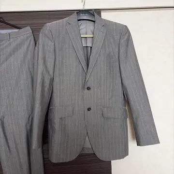 그레이 수트 셋업 얇은 소재 170cm