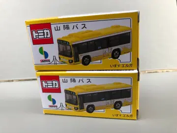 2개 산요 버스 오리지널 토미카 이스즈 엘가 (6407A)