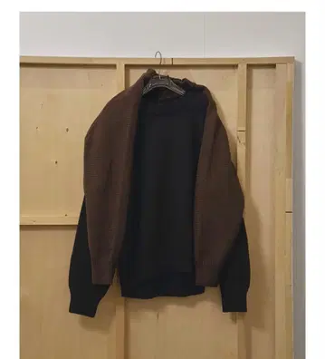 todayful 래글런 니트 풀오버 블랙