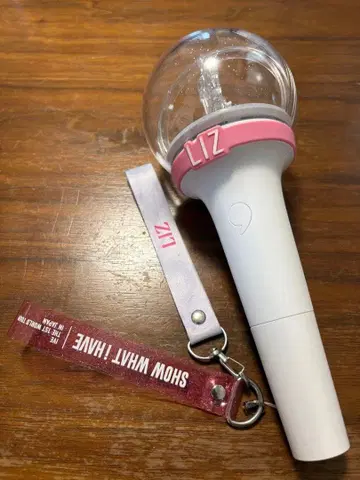 LIZ 응원봉 러버 밴드 스트랩 세트