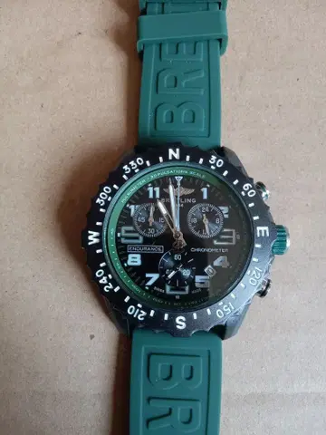 커스텀 손목시계 남성용 손목시계 새상품 쿼츠 크로노그래프 작동품