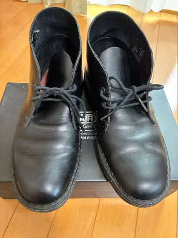 클락스 CLARKS 디저트 처카 부츠 블랙 26cm