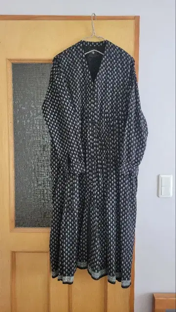 메종드소일 블록 프린트 원피스