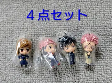 주술회전 가챠 스윙 마스코트 4개 세트