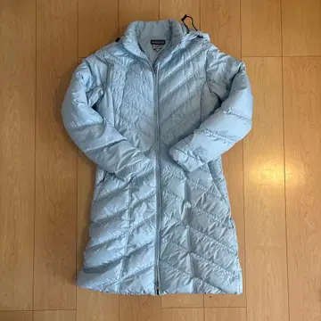 patagonia 여성용 다운 스웨터 롱 S 라이트 블루