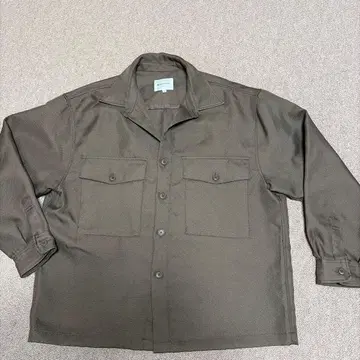 THE SHOP TK 브라운 밀리터리 자켓 L