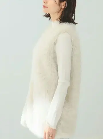 비밍 by BEAMS 인조 모피 베스트