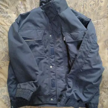 도라이치 네이비 자켓 블루종 방한 작업 남성용