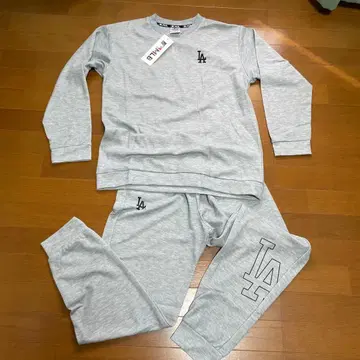 로스앤젤레스 다저스 맨투맨 세트 그레이