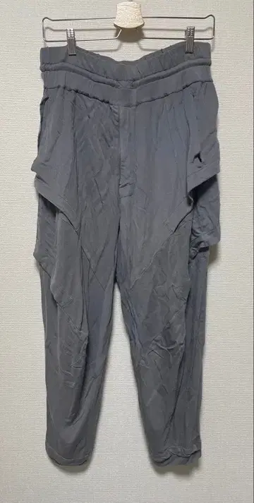 JULIUS 그레이 사루엘 팬츠