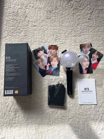 BTS 응원봉 포토 카드 포함