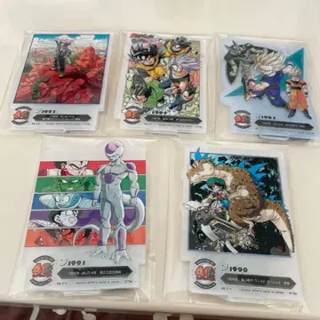 제일복권 드래곤볼 F상 ACLLECT 4종 세트