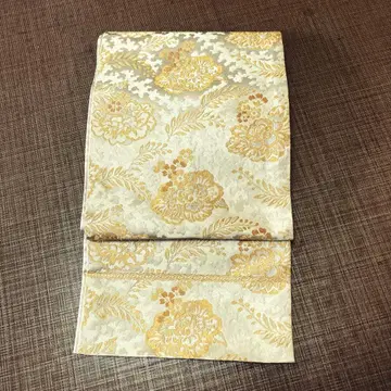 타츠무라 신 긴세이 후쿠로 오비 모란 패턴