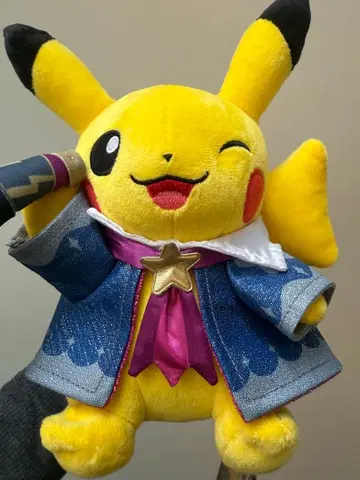 포켓몬 천문대 별하늘 피카츄 봉제 인형