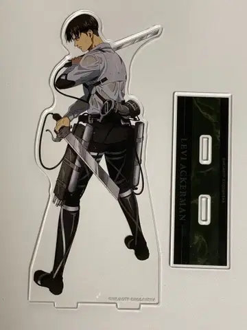 진격의 거인 리바이 아크릴 스탠드 싸우는 등 ver.