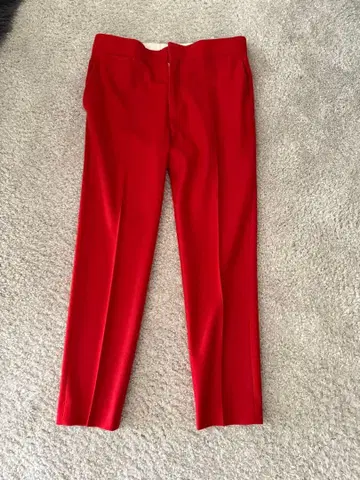 드로어 Drawer 36 빨간색 팬츠