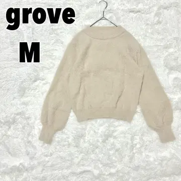 grove (M) 샤기 니트
