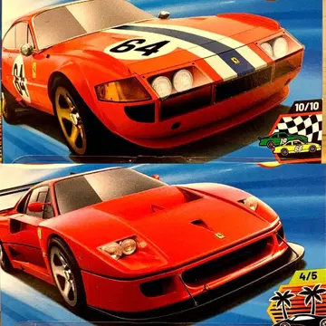 핫휠 페라리 F40 & 365 GTB4 콤페티치오네