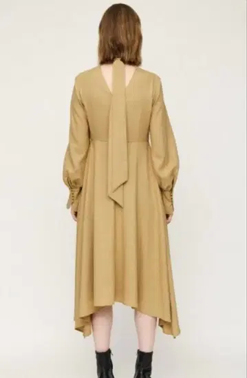 SLY 사이드 드레이프 원피스