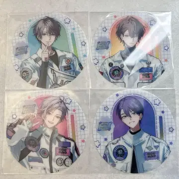 ROF-MAO 4주년 애니메이트 특전 클리어 코스터 4장 세트