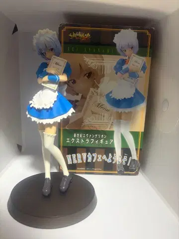 에반게리온 아야나미 레이 피규어 NERV 카페에 오신 것을 환영합니다