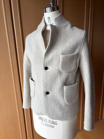 올드 맨즈 테일러 M 베이지 울 펠트 자켓