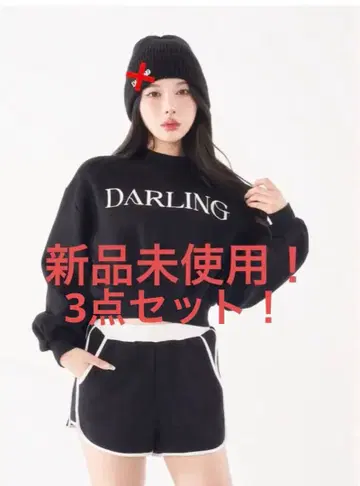 다리치 상의, 팬츠, 니트 모자 총 3점 세트