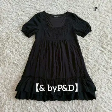 [앤 바이 핑키앤다이안] 무릎 기장 원피스 레이스