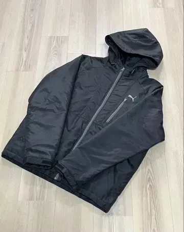 푸마 남성용 후드 부착 패딩 자켓 M 사이즈
