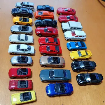 미니카 세트 27대 컬러 풍부