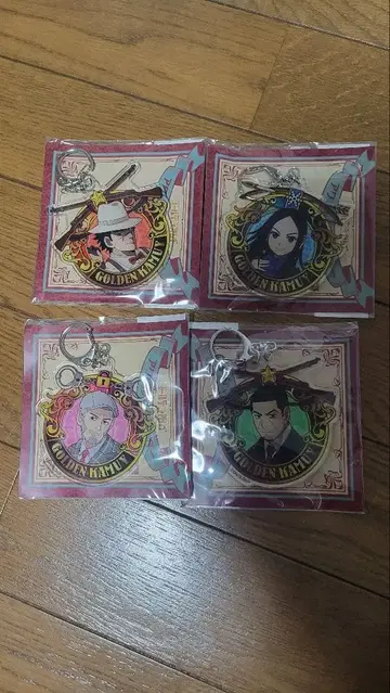 골든 카무이 x 돈키호테 돈키 한정판 아크릴 키링 금카무