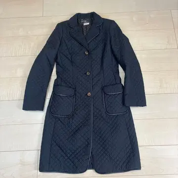 Salvatore Ferragamo 실크제 퀼팅 코트