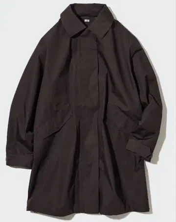 유니클로 UNIQLO 브라운 나일론 코트 점퍼 M 사이즈