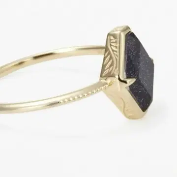 최종 할인 agete K10 자수정 반지 13호