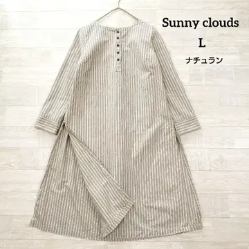 써니클라우드 써니클라우드 슬릿 원피스 L 나츄란