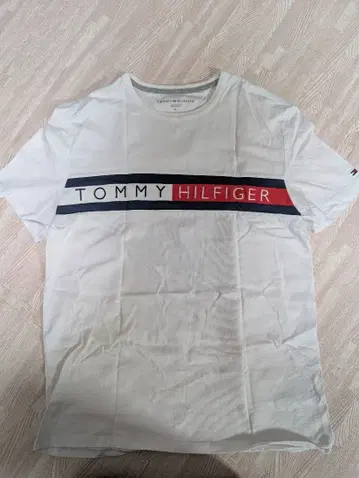 TOMMY HILFIGER 화이트 T셔츠 M