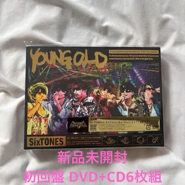 SixTONES YOUNGOLD 초회반 DVD+CD 6매 세트