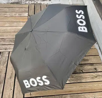 BOSS 접이식 우산 블랙 미사용 새상품