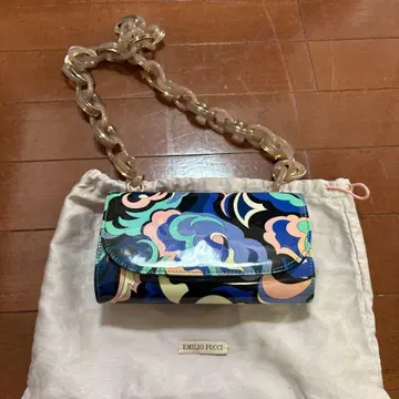 EMILIO PUCCI 멀티 컬러 숄더백